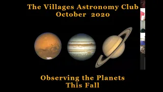 Oct 2020 General Meeting